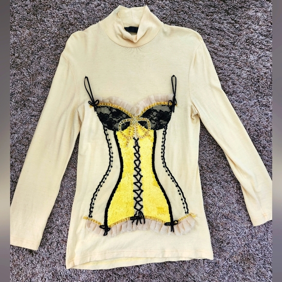 Designer VDP COLLECTION Top, size 6 (US), Made in Italy - Picture 3 of 10